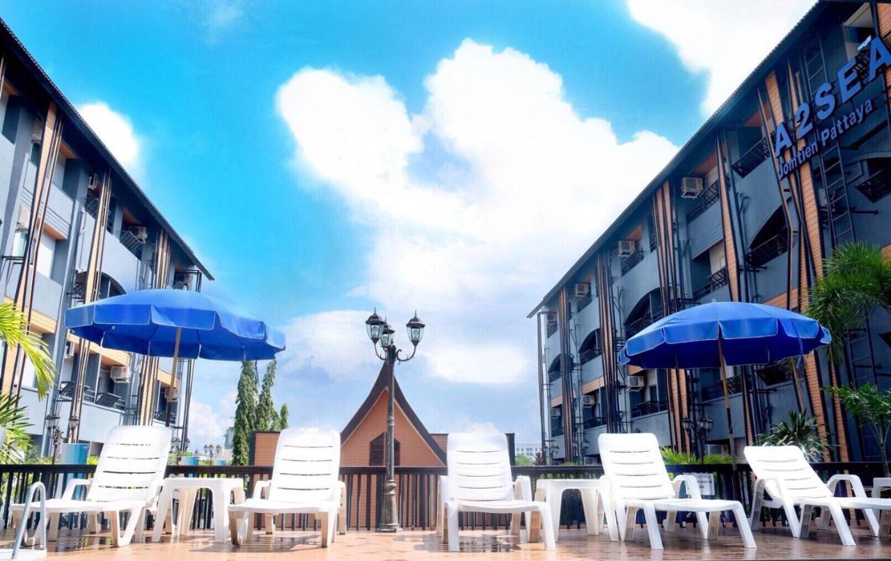 A2Sea Hotel ,Sha Plus Certified Pantai Jomtien Bagian luar foto